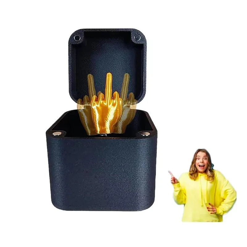 Christmas Prank Gift – “Middle Finger in a Box”