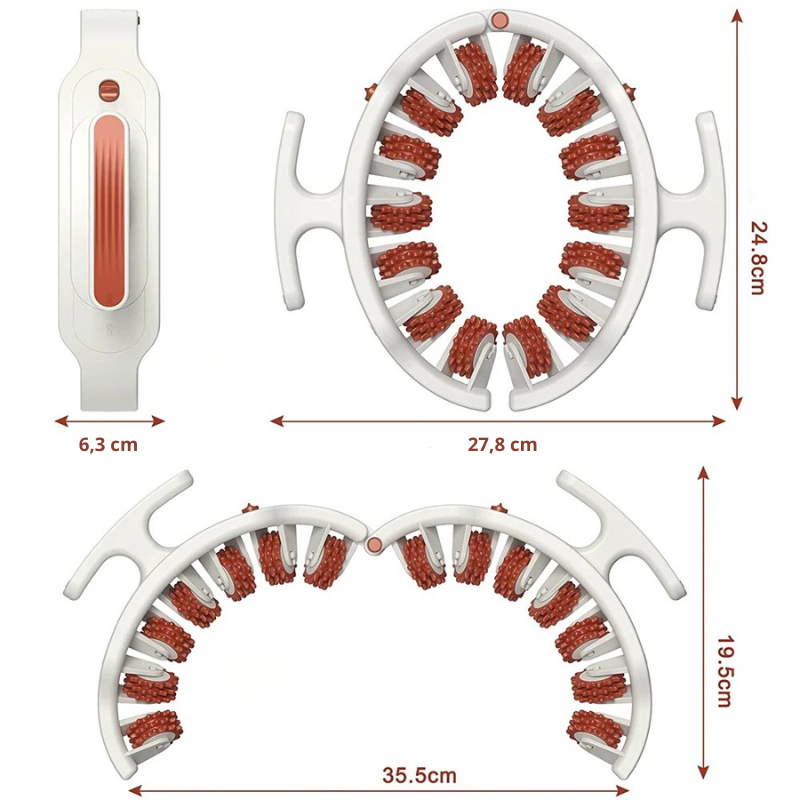 Drena Roller | Massageador linfático para lipedema e celulite