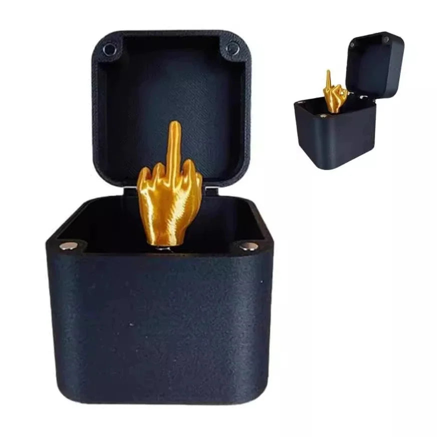 Christmas Prank Gift – “Middle Finger in a Box”