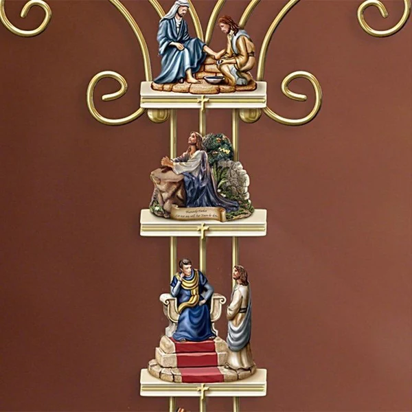 Cruz da Vida - A Jornada de Cristo Representada em Cada Detalhe desta Obra